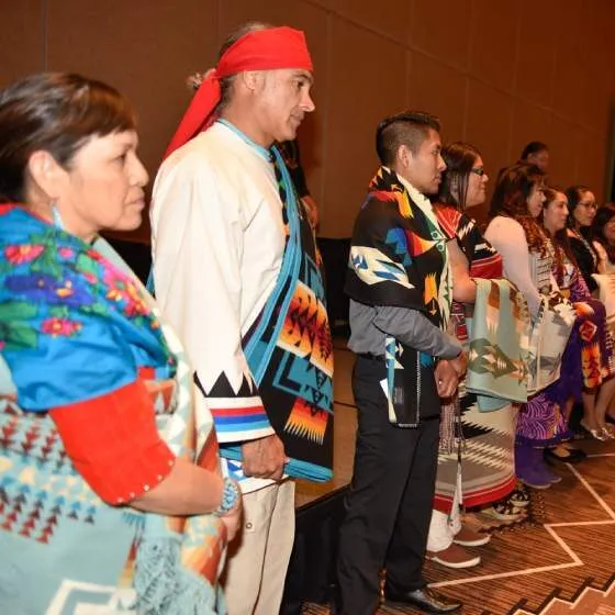 A photo of 2018 graduates from CNAH programs.